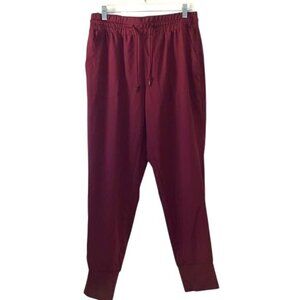 Athletic Works L/G 12-14 Burgundy Joggers